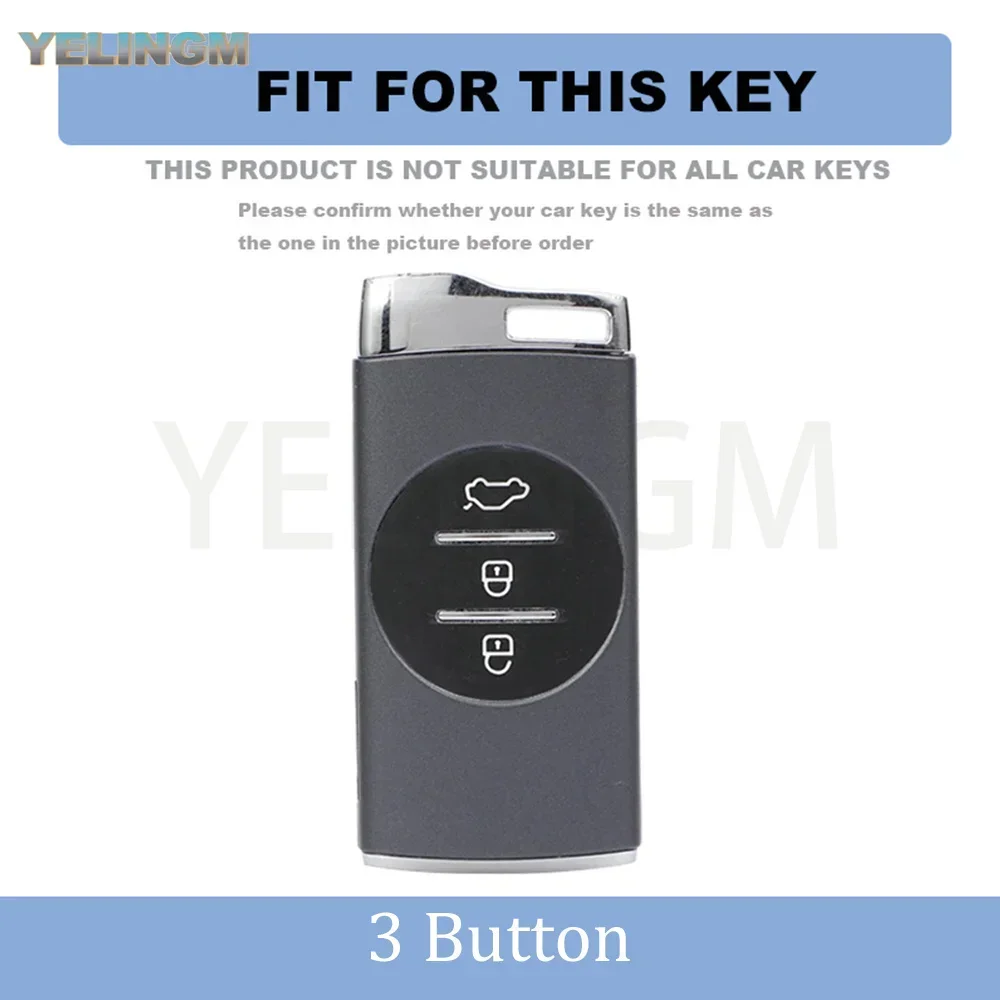 Gun Grey TPU Car Interior Accessories for Chery Tiggo 7 Pro 8 Pro Exeed Tiggo 2 3x Arrizo 5 Pro Gx 5x Key Case Holder Cover