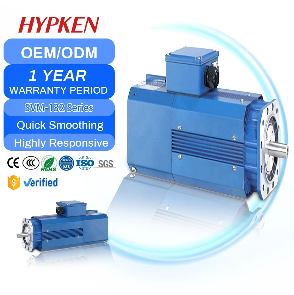 Hypken 750W Brushless Servo Motor Spindle Complete Kit 48V 4300RPM for Boat & Electric Bicycle