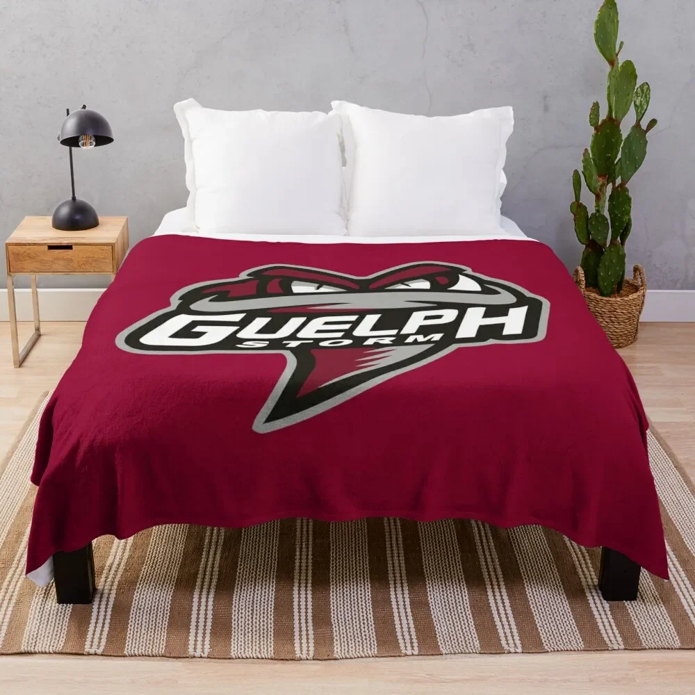 Guelph Storm Guelph Hockey Throw Blanket Blankets Sofas Of Decoration Luxury St Hairys Blankets