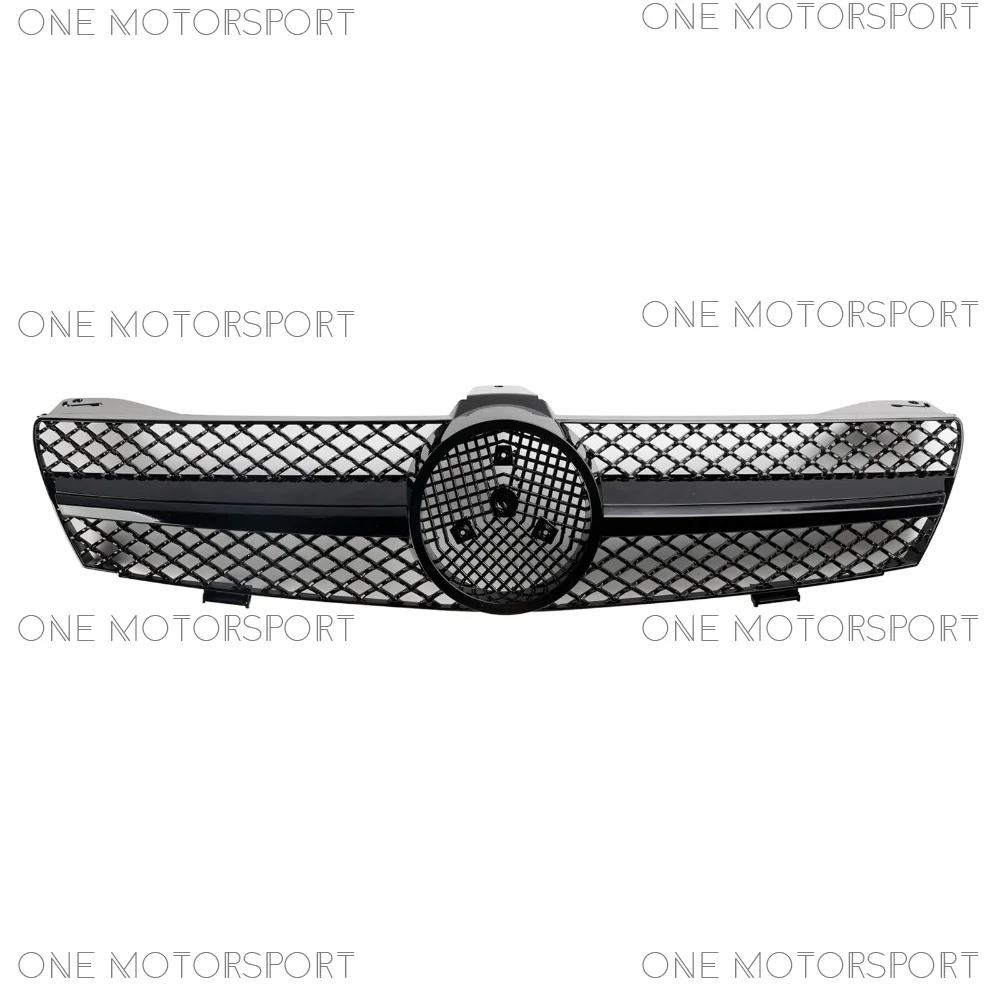 Glossy Black Front Bumper Grille For Mercedes Benz CLS-Class W219 2005-08 CLS500 CLS550 CLS55 CLS63 Racing Grille Bumper Grille - view 2