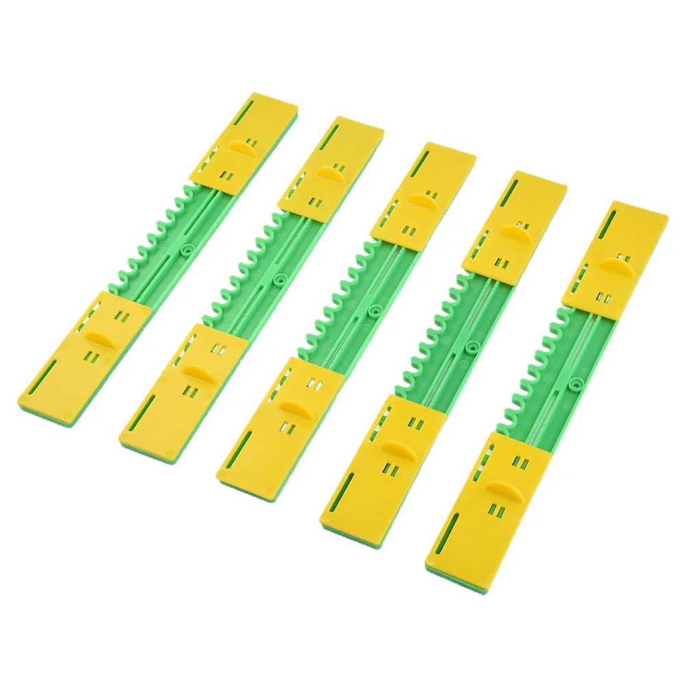 5pcs Plastic Beehive Door Box Entrance Discs for Nest Gate Bee Management Accessories for Regulating Hive Access