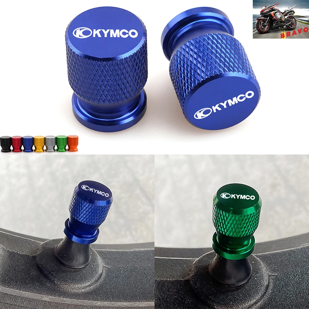 

Logo For KYMCO DOWNTOWN 125i 200i 300i 350i CT300 Universal Accessories CNC Aluminum Wheel Tyre Valve Cap Air Port Cover Cap