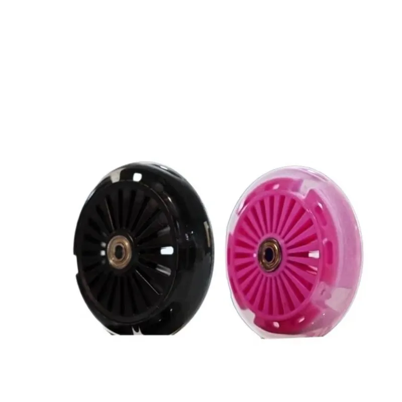 High Quality Flash 76mm 80mm 84mm 90mm 100mm 110mm 120mm 125mm 145mm 180mm 200mm Flashing Led Light up Pu Scooter Wheels