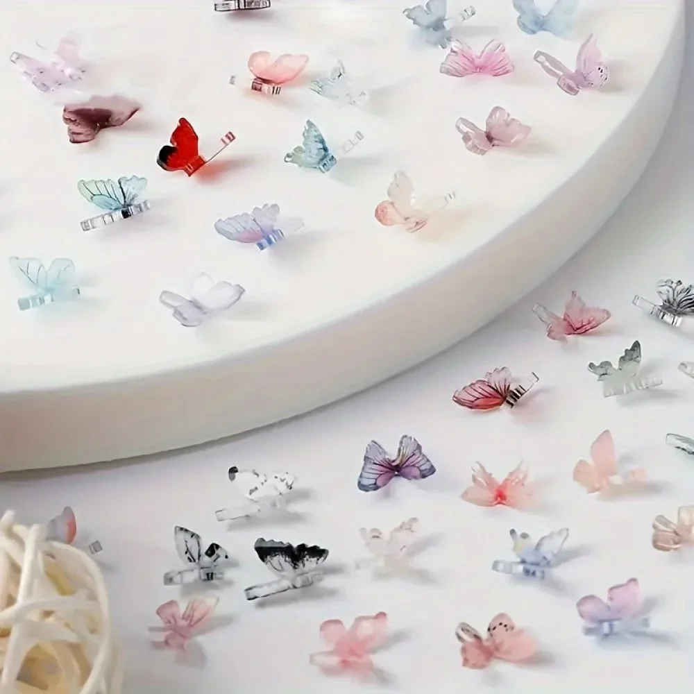 1pc DIY Schmetterling Schmuck form-erstellen Sie einzigartige Epoxidharz Charms mit haltbaren, versa tie Silikon Bastel form – Detail 6