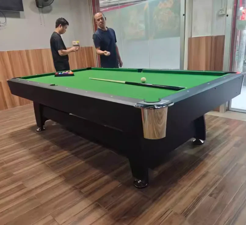 

Hot Selling 7ft 8ft 3-in-1 Home Game Table Tennis Table and Pool Table with Slat Rubber MDF Cushions and PVC Pockets