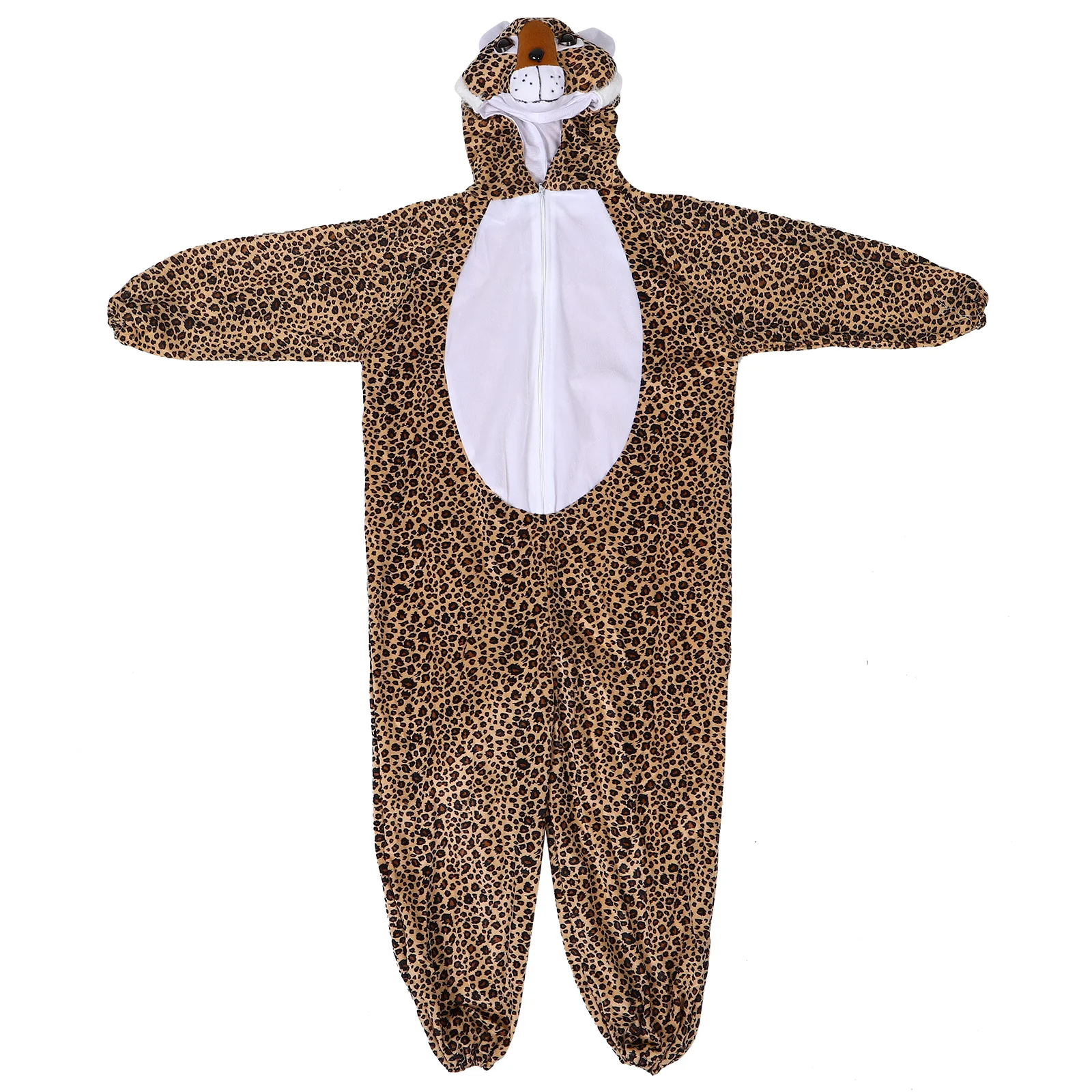

Kids Leopard Costume Soft Jumpsuit for School Play Halloween Birthday Role Play Outfit Kids Sheep Costume