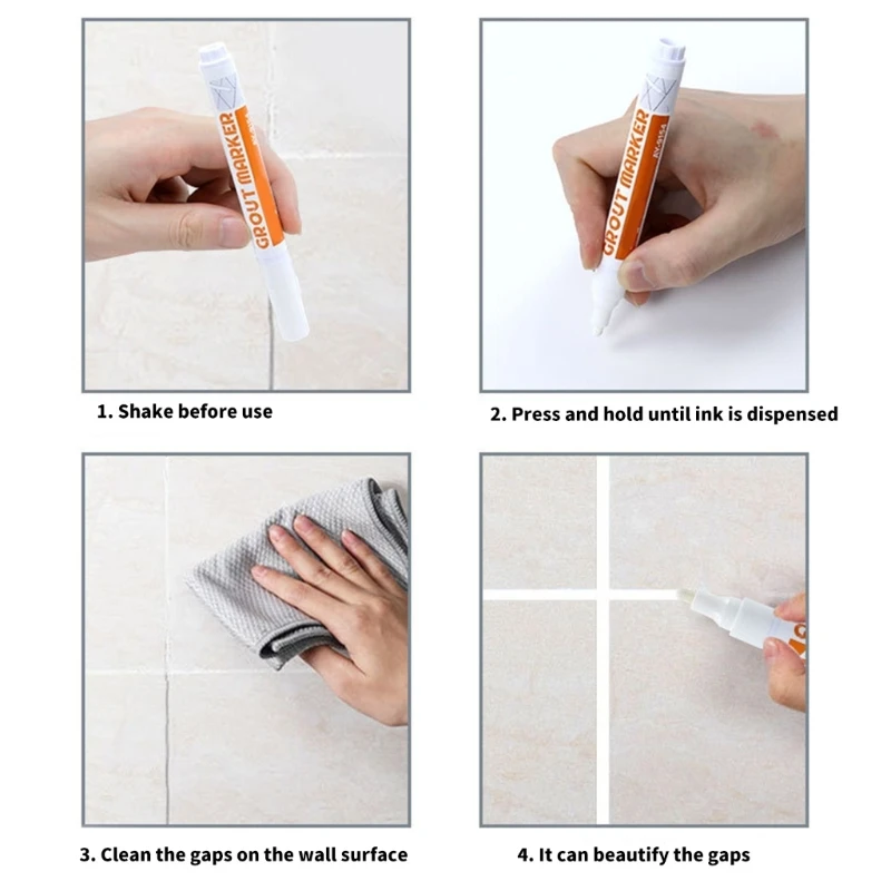 Baldosas pared pared pared pared del lápiz lechada lechada lechada impermeable para