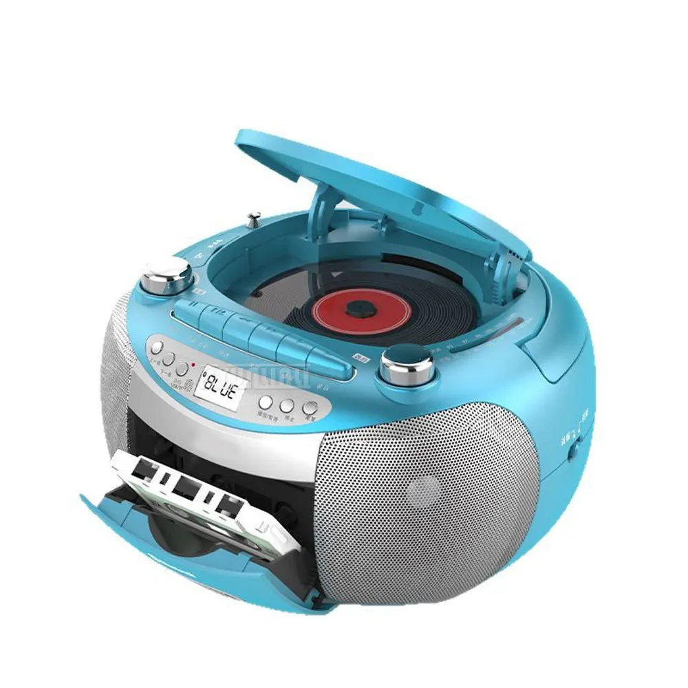 CD-830 Bluetooth CD/DVD Disc Player, All-in-one Stereo System with Cassette, Radio & Recording Function
