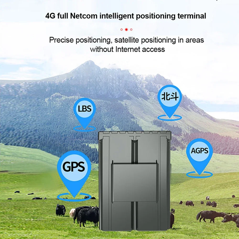 2025/Gps Animali GPS трекер овца крупного рогатого скота и овцы Anima корова лошади верблюжий GPS + Bds +Agps + Lbs 4G Mini Rtk беспроводное устройство слежения