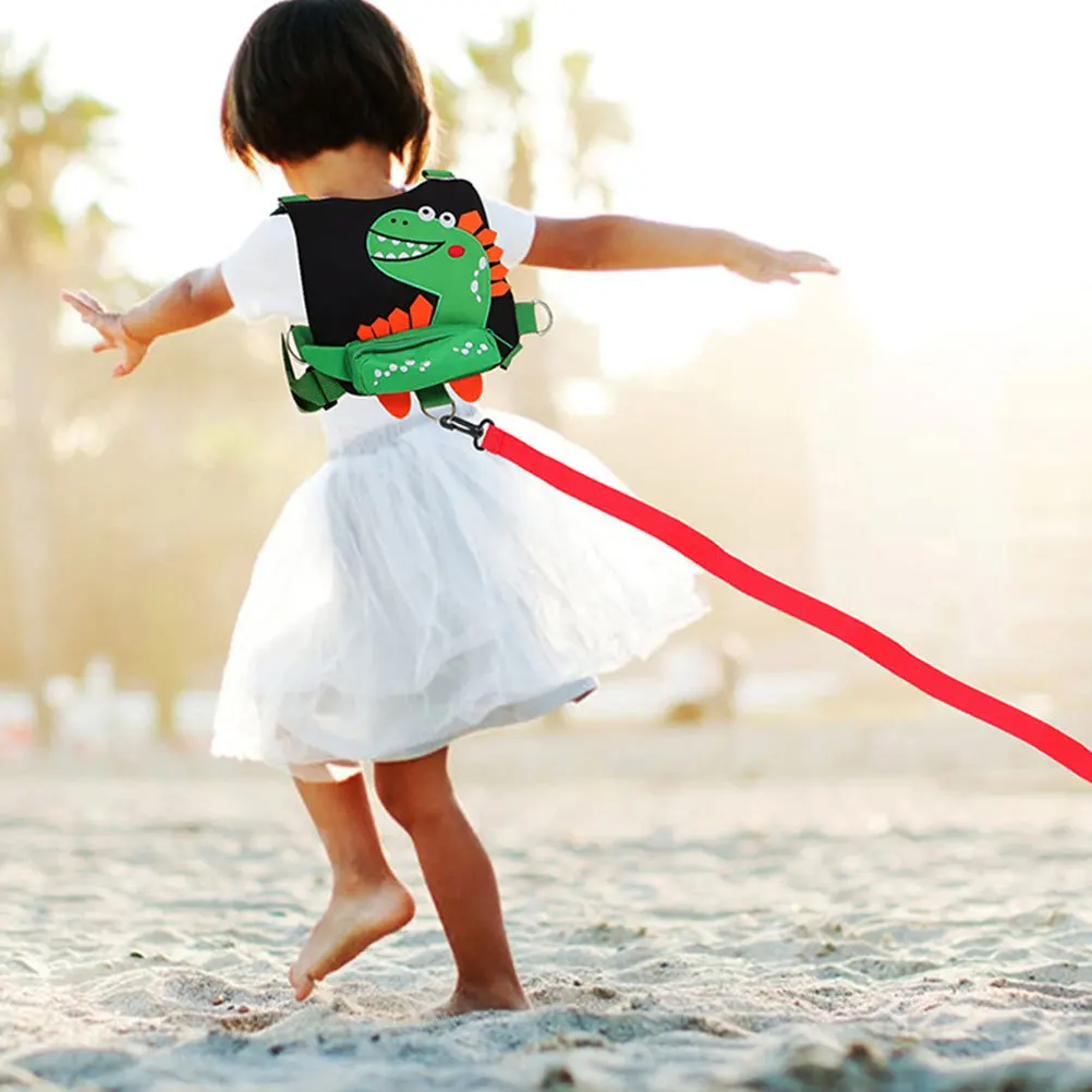 Cuerda de seguridad para caminar para niños, gancho de correa desmontable, cuerda para caminar para niños pequeños, correas para niños al aire libre, 5 uds.