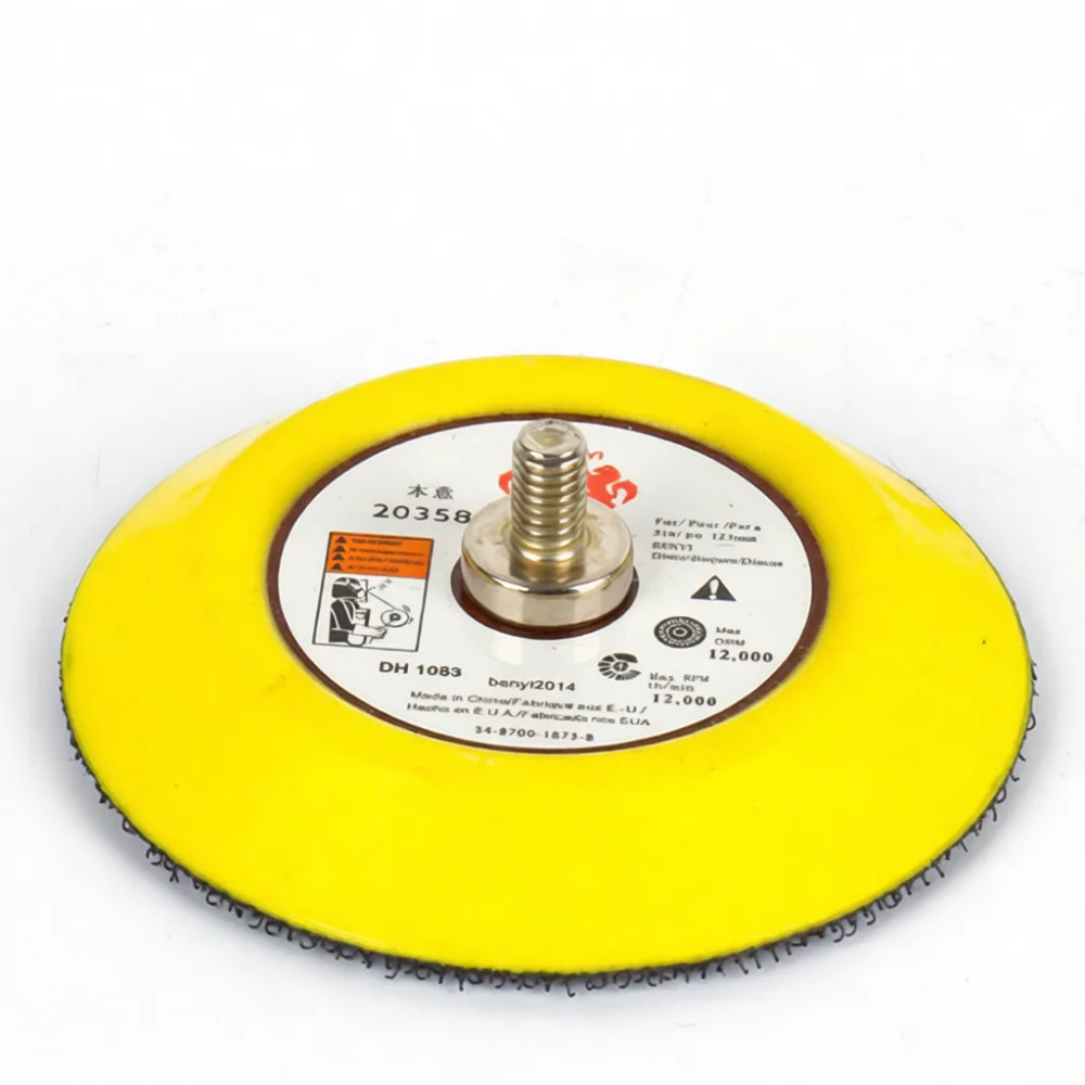 Grinding Machine Backup Plate For Fengpeng Pneumatic Sander Adhesive Polishing Disc Hook Loop Sanding Pad Tool Accessory
