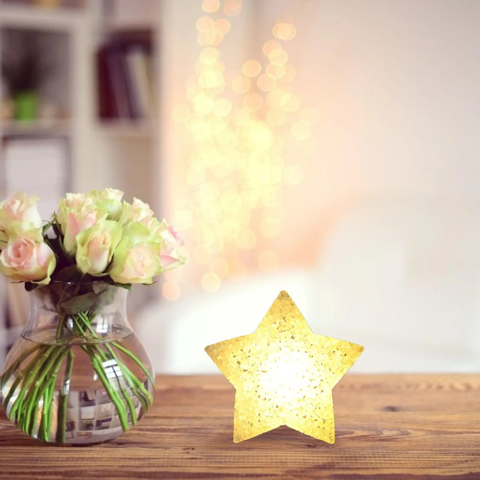 EVA Particle Star Light H held Glowing Concert Shape for Chorus Child Lightweight Music Festival Dance Party Night Events