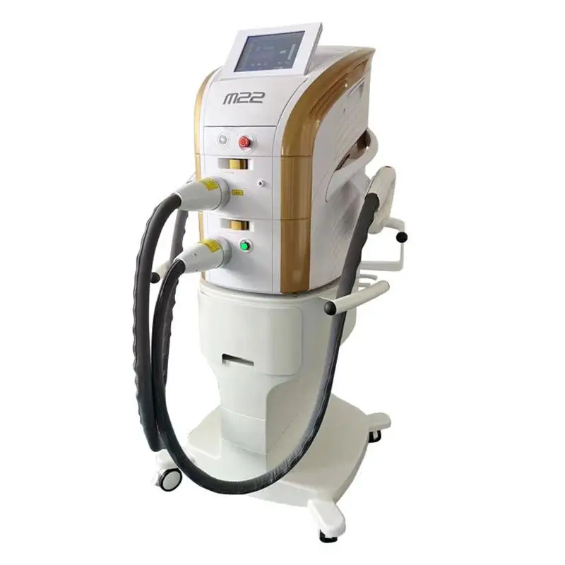 

2 in 1 M22 IPL Nd Yag Laser Hair Removal Machine Lumenis OPT Skin Rejuvenation Whitening Tattoo Remove Pigment Treatment Device