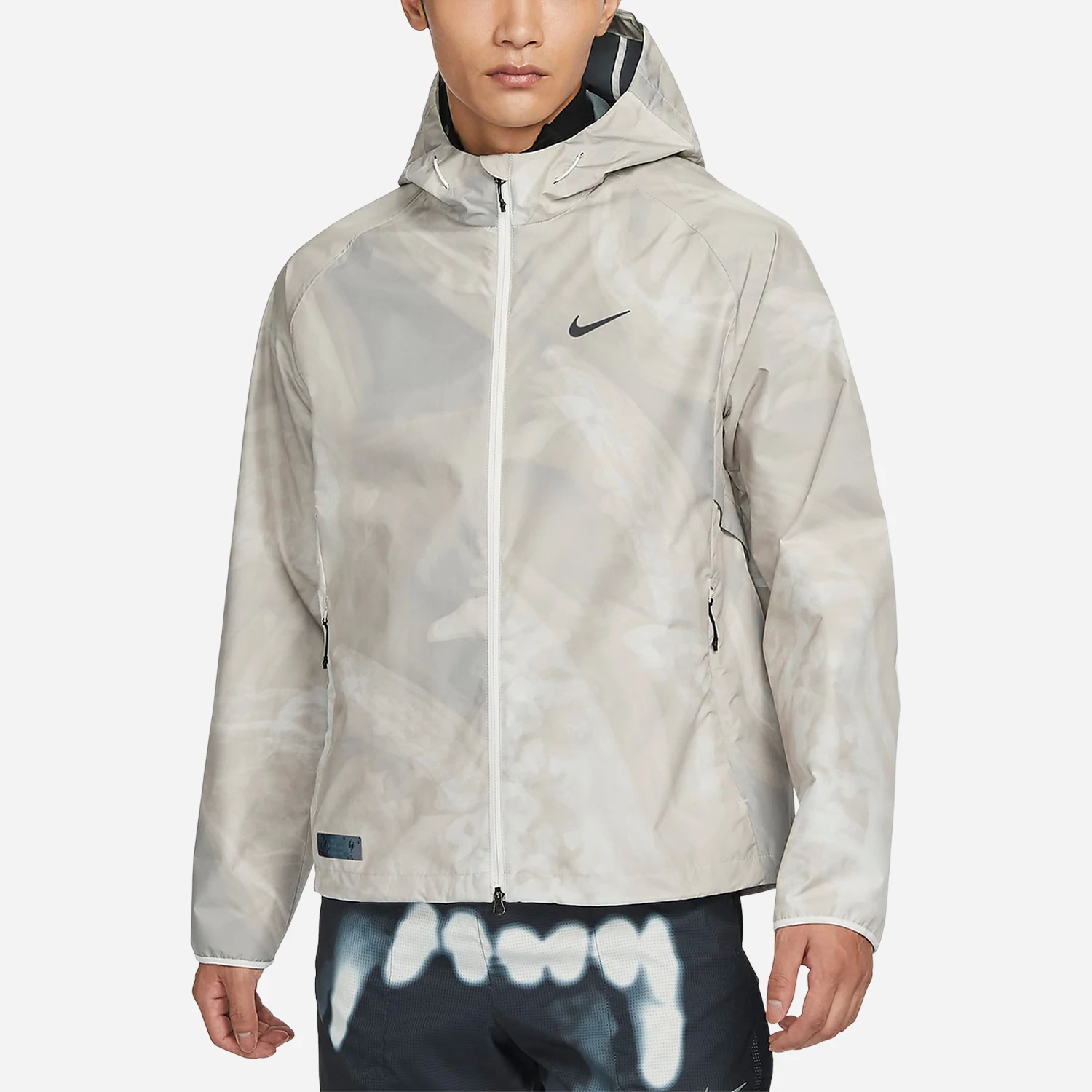 

Мужская модная свободная куртка Nike Authentic Storm-FIT с принтом для бега FB8551-030