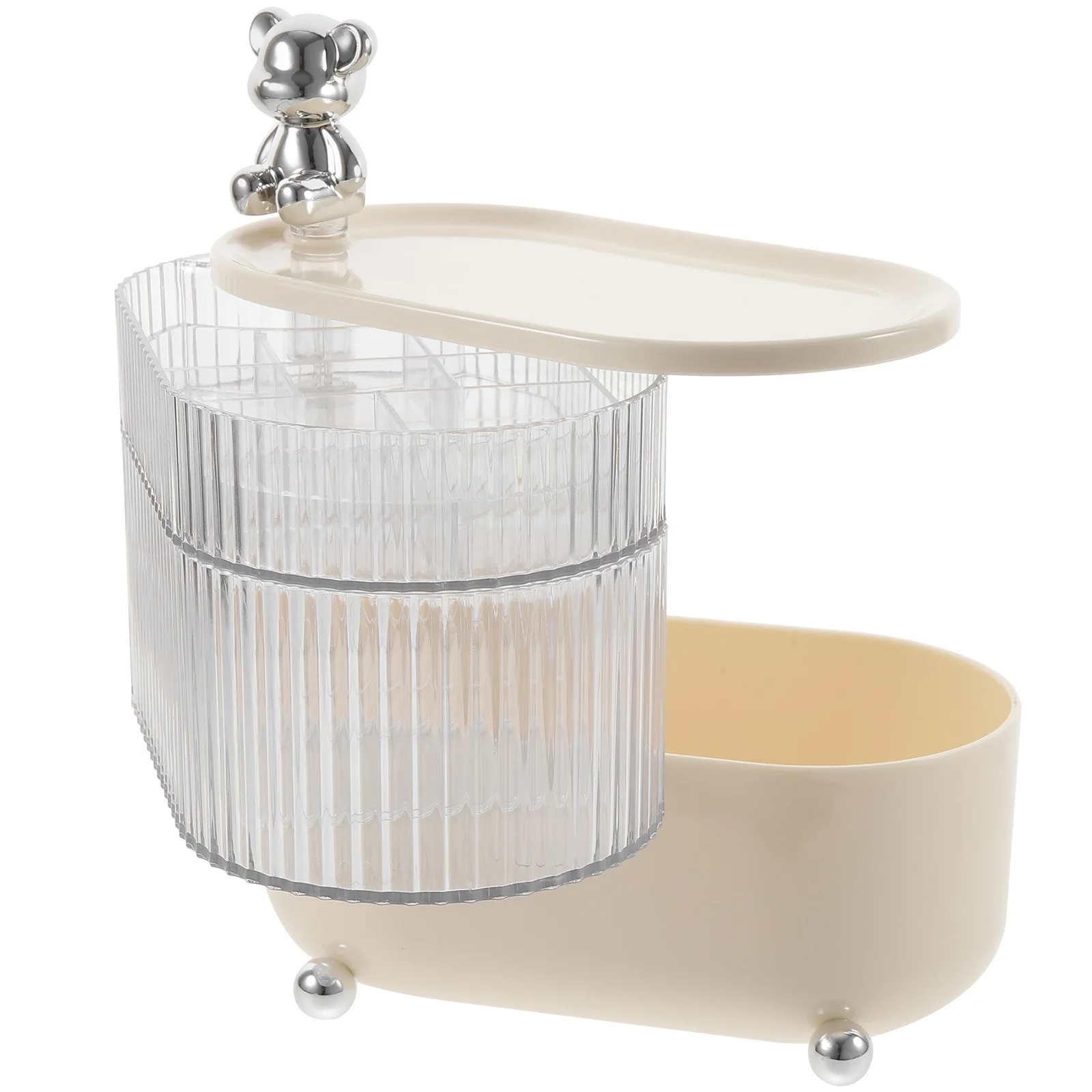 

Cosmetics Organizer Storage Box Desktop Makeup Organizer Jewelry Stationery Sundries Multi-Functional Bedroom Office Kitchen