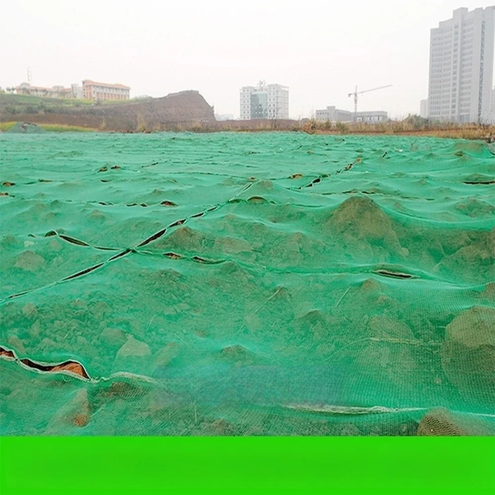 2 Needle PE Mesh Net for Sun Protection Dust Barrier and Air Permeability in Rooftop Garden Installation and Terrace Landscaping
