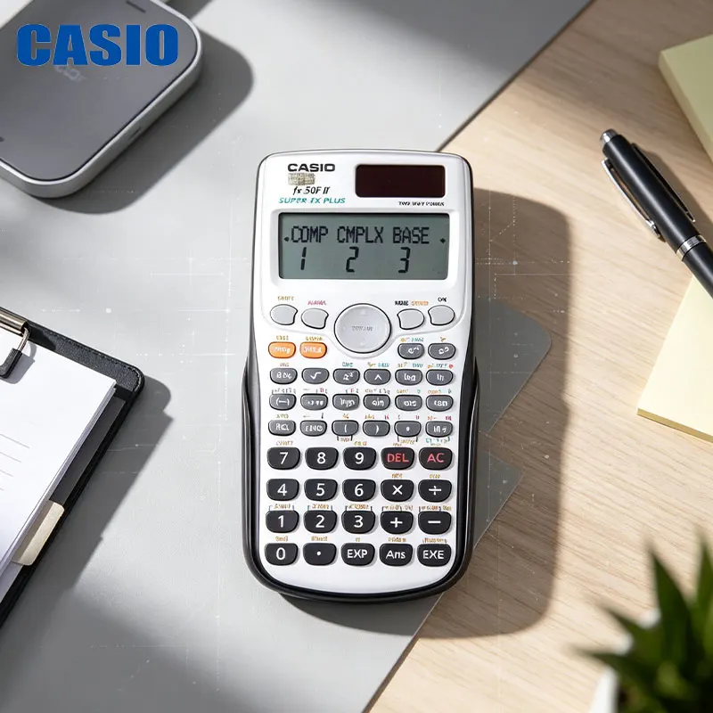 Casio FX-50F II/FX-991CN CW/FX-999CN CW Smooth operation, logical and scientific computer, multi-functional business operations