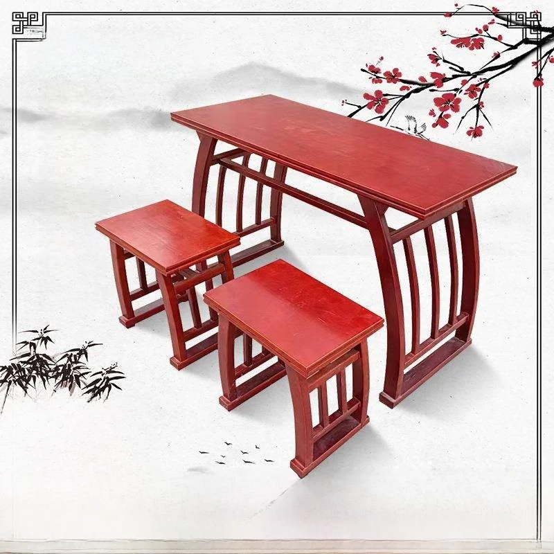 bureau-d'etude-en-bois-de-style-chinois-retro-forme-de-selle-bureau-pour-cours-de-formation-table-de-peinture-et-de-calligraphie-aspect-antique