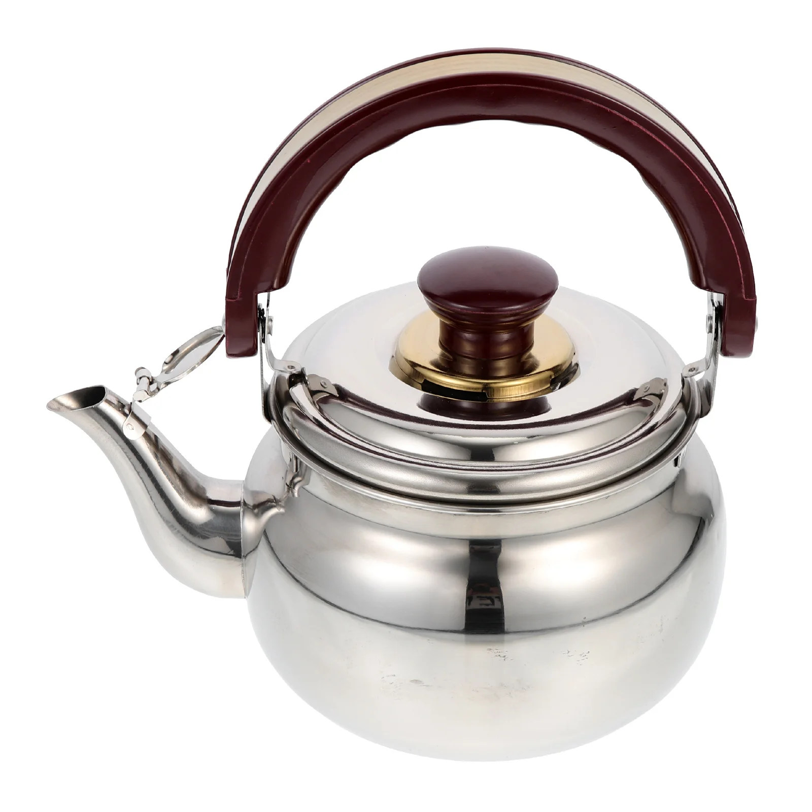 

Large Capacity Stainless Steel Tea Kettle Water Kettle Stovetop Office Home Water Heating Pot Anti-Scalding Safe
