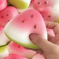 Anti-stress Squishy Watermelon Toys Slow Rising Fidget Toy Fruit Pinch Squeeze Toy Funny Stress Reliever Reduce Pressure Prop
