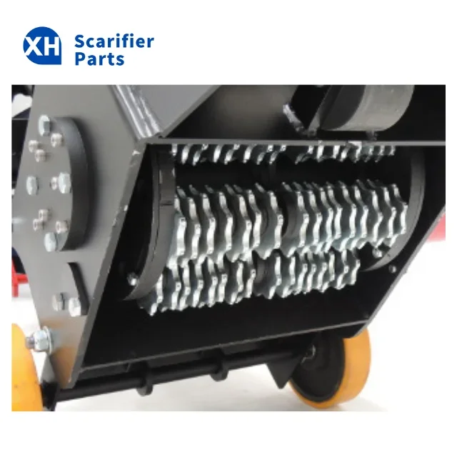 OEM Custom Scarifying Milling Drum Like Edco Or Bartell  Parts for Scarifier Equipment