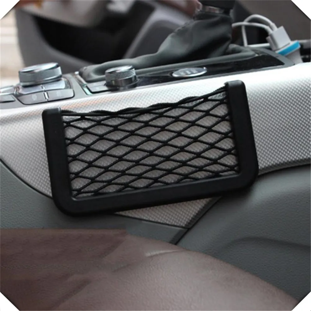 1psc Car Organizer Storage Bag Auto Paste Net Pocket for Subaru Legacy Impreza Crosstrek BRZ VIZIV-7 Levorg Exiga Tribeca G4e B9