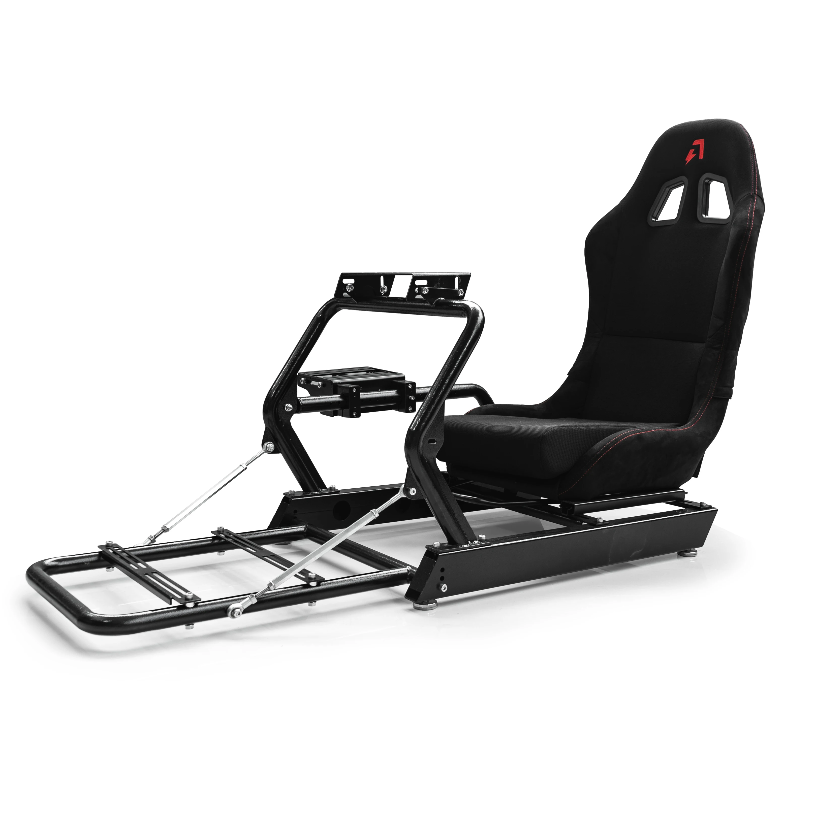 AZRACING INSPIRE Sim Racing Cockpit Standard Seat Version - 7 Years of Sim Racing Expertise, Heavy-Duty High-Carbon Steel Frame, view 4
