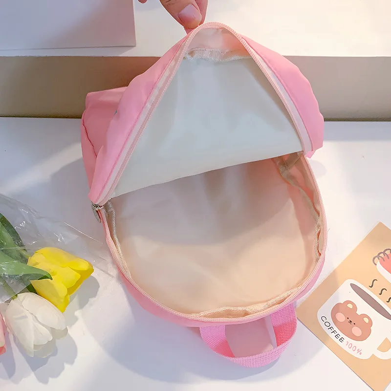 

Kindergarten Cartoon Doll Backpack Cute Portable Lightweight Material Travel Bag Suitable for Christmas and Birthday Gifts B88