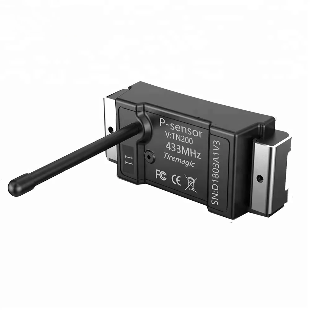 14-Wheel Truck TPMS with 200psi Sensor 2.8inch LCD Monitor Internal Wireless Tire Pressure Monitoring System for Trucks