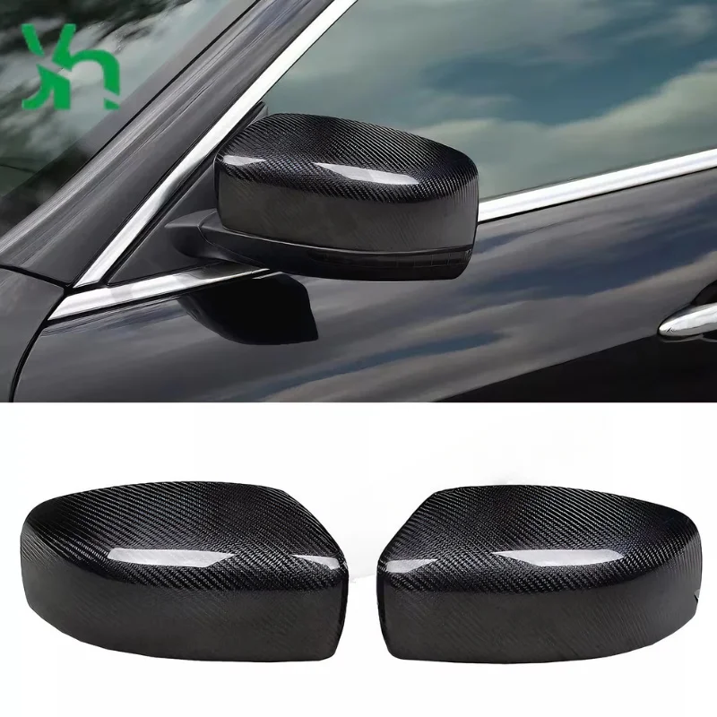 لمازيراتي كواتروبورتي ألياف الكربون غطاء مرآة الرؤية الخلفية الجانبية الملحقات الخارجية استبدال مرآة الرؤية الخلفية