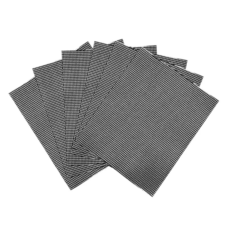 

A06T-Grilling Mesh Mat Set of 6 Non-Stick Grilling Mats, Heavy Duty Reusable Grill for Gas Charcoal Pellet Grill