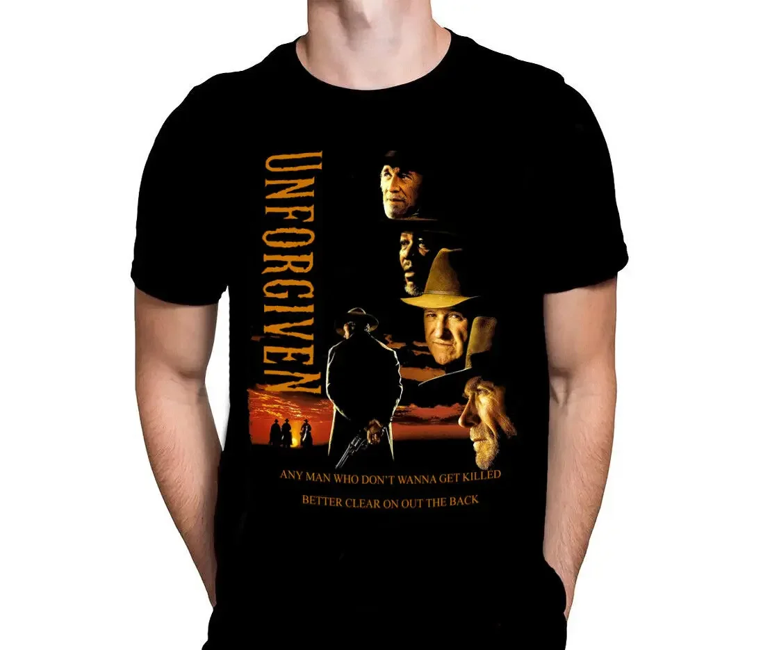 UNFORGIVEN Wild Western Movie T Shirt Classic Gunslinger Eastwood