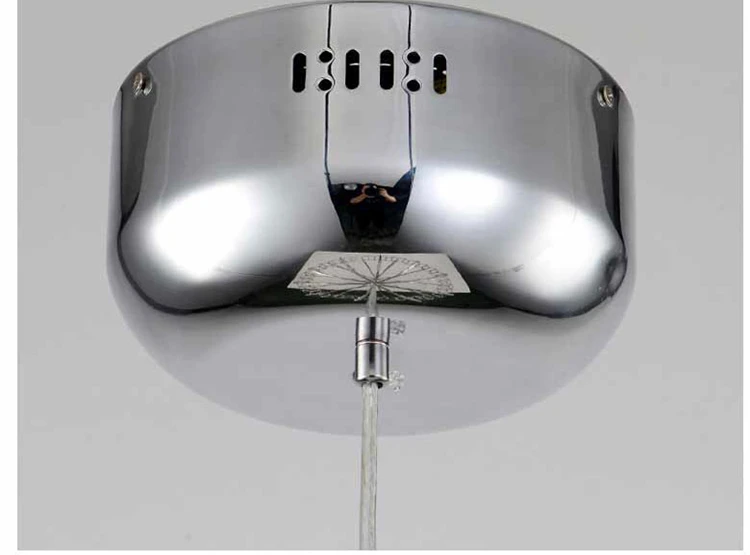 Industrial Spark Ball Pendant Light High End Designer Stainless Steel Dual Chip LED Loft Chandelier Required Cafe Bar Restaurant view 4