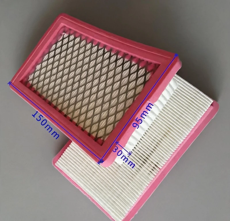 2Pcs BV162 Air Filter 56520025R Replacement For Efco Oleo‑Mac BV163 AM162 61.3CC Blower Atomizer Spare Repair Part