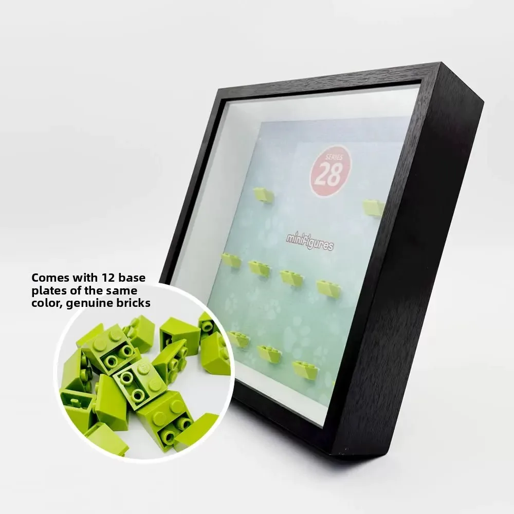 2026 Acrylic Display Frame For Lego 71051 Series Minifigures 12 Slots Wall Mount Dust Proof Building Blocks Figure Display Box