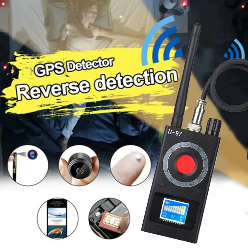 Anti Candid Detector Camera Bug Gadgets Aftappen Finder GSM GPS Signaal Lens RF Tracker Detecteren Multifunctionele Spy Camera's Scan