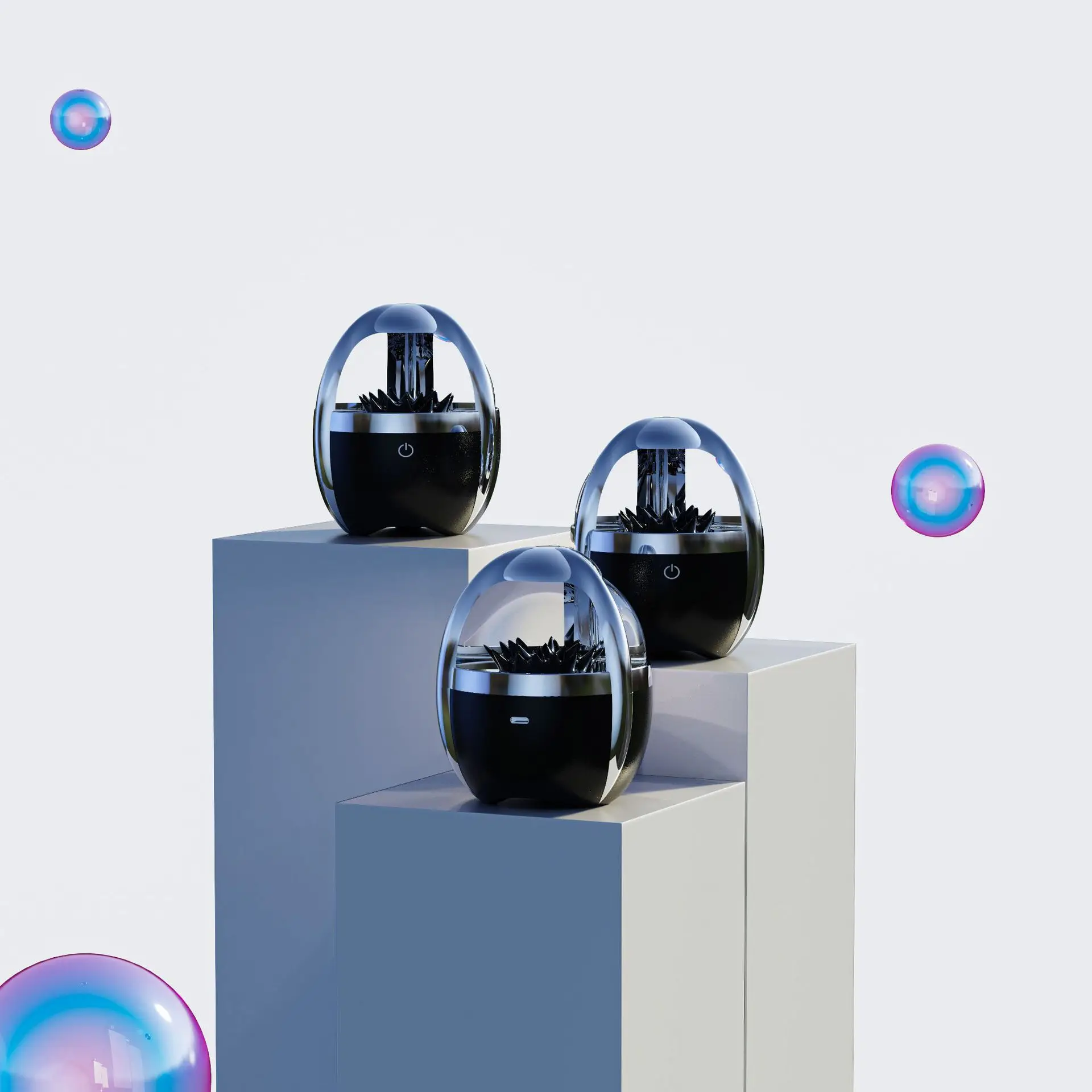Magnetic Fluid Audience Bluetooth Speaker HIFI Sound Quality Desktop Computer Small Sound System Home Desktop Music Rhythm Box