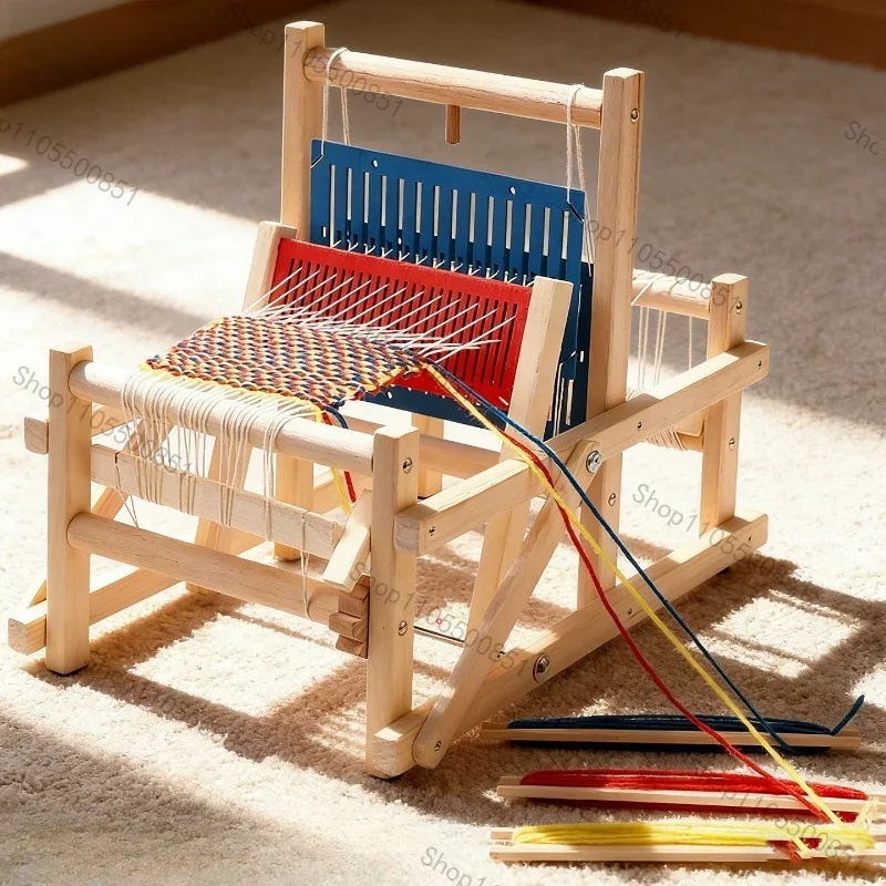 Loom spinning knitting machine mini handmade DIY educational toy