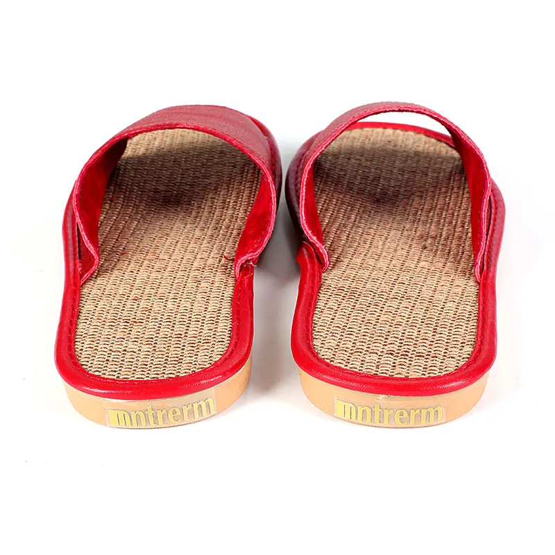 Mntrerm High Quality Women Slippers Pantuflas Summer Soft Leather Waterproof Shoes Breathable Antiskid Indoor Slippers