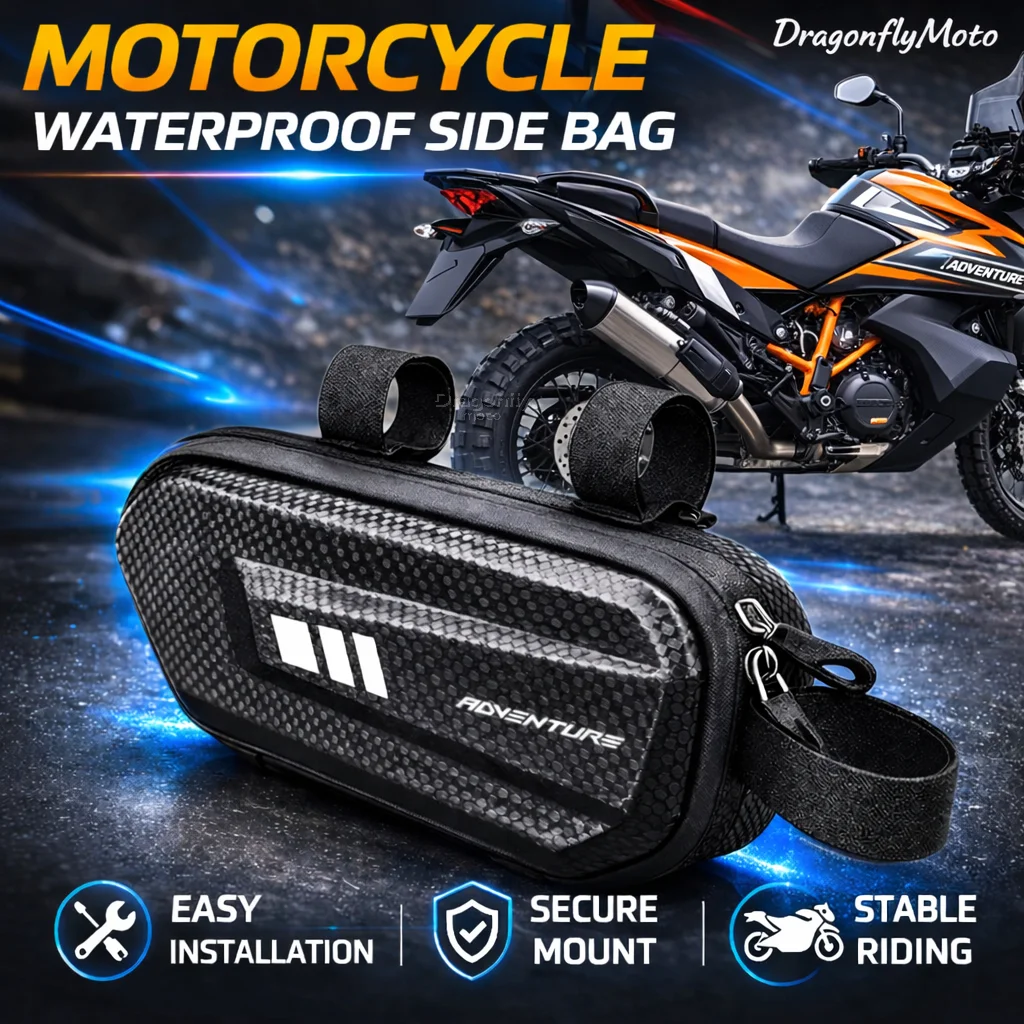 

Большая вместительная боковая сумка для мотоцикла KTM 390 790 1050 1090 1190 890 ADVENTURE ADV 1290 Super Adventure, водонепроницаемая