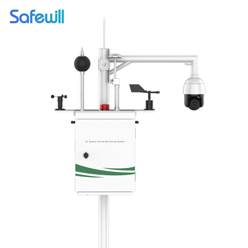 SAFEWILL ES80A-A6 dynamic smart air quality agricultural environmental monitoring station equipment