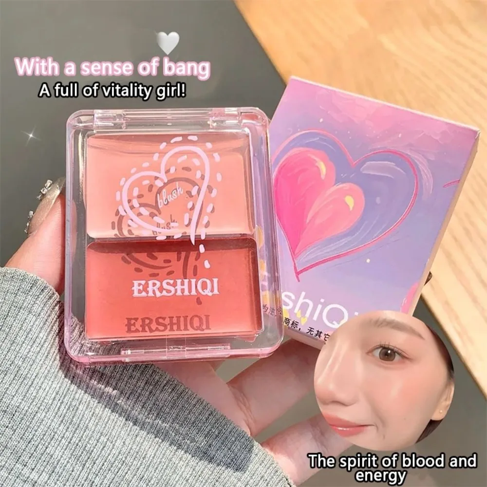 كريم أحمر الخدود الخفيف المائي 2 لون مرطب للمكياج روج مقاوم للماء يدوم طويلاً عالي اللمعان أحمر الخدود مكياج الوجه مستحضرات التجميل #1