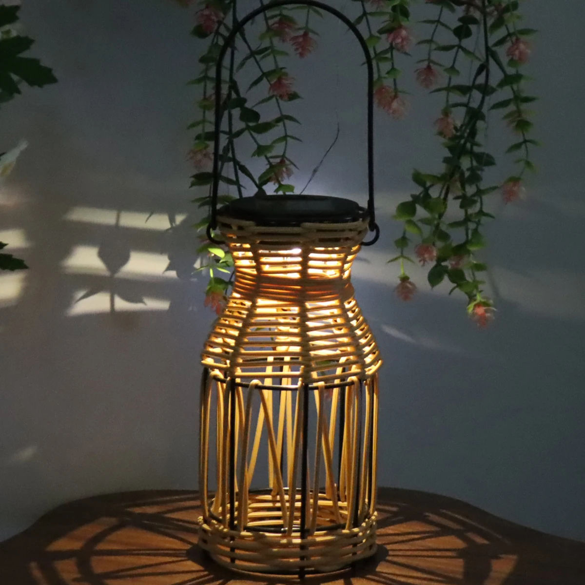 수공예 라탄 태양광 조명, 정원, 파티오 및 산책로 장 - Outdoor Lighting And Landscape 리뷰 및 가격