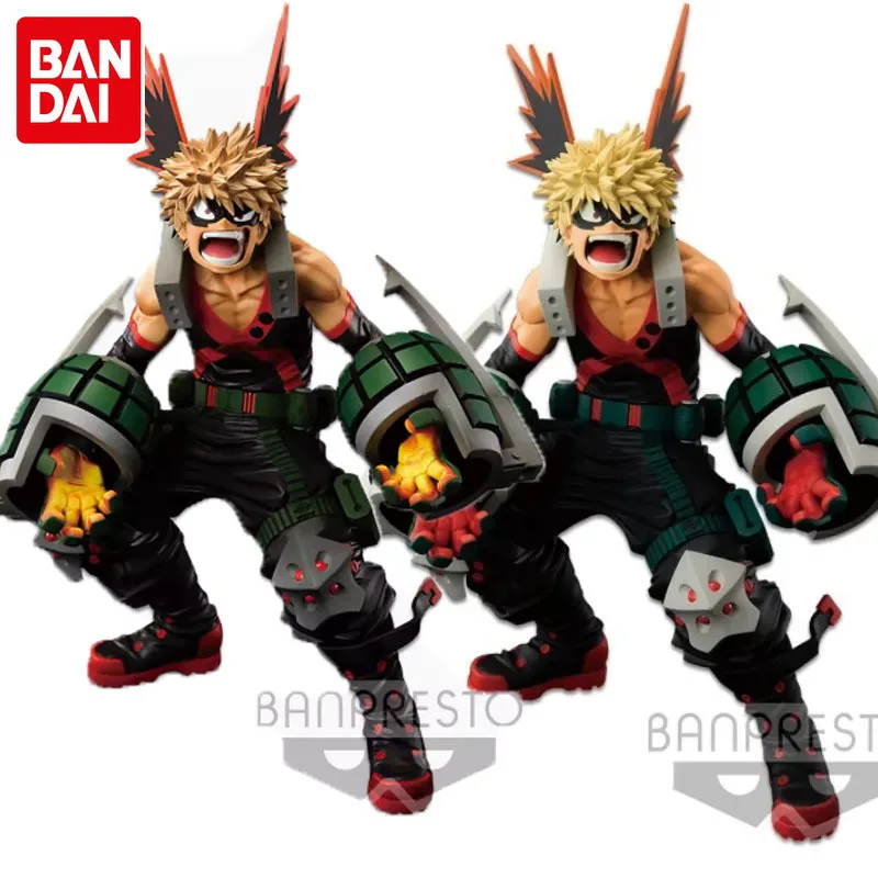 

Bandai Genuine Original Anime Figure My Hero Academia Bakugou Katsuki Primary Colour Action Figure Toys for Children Gifts
