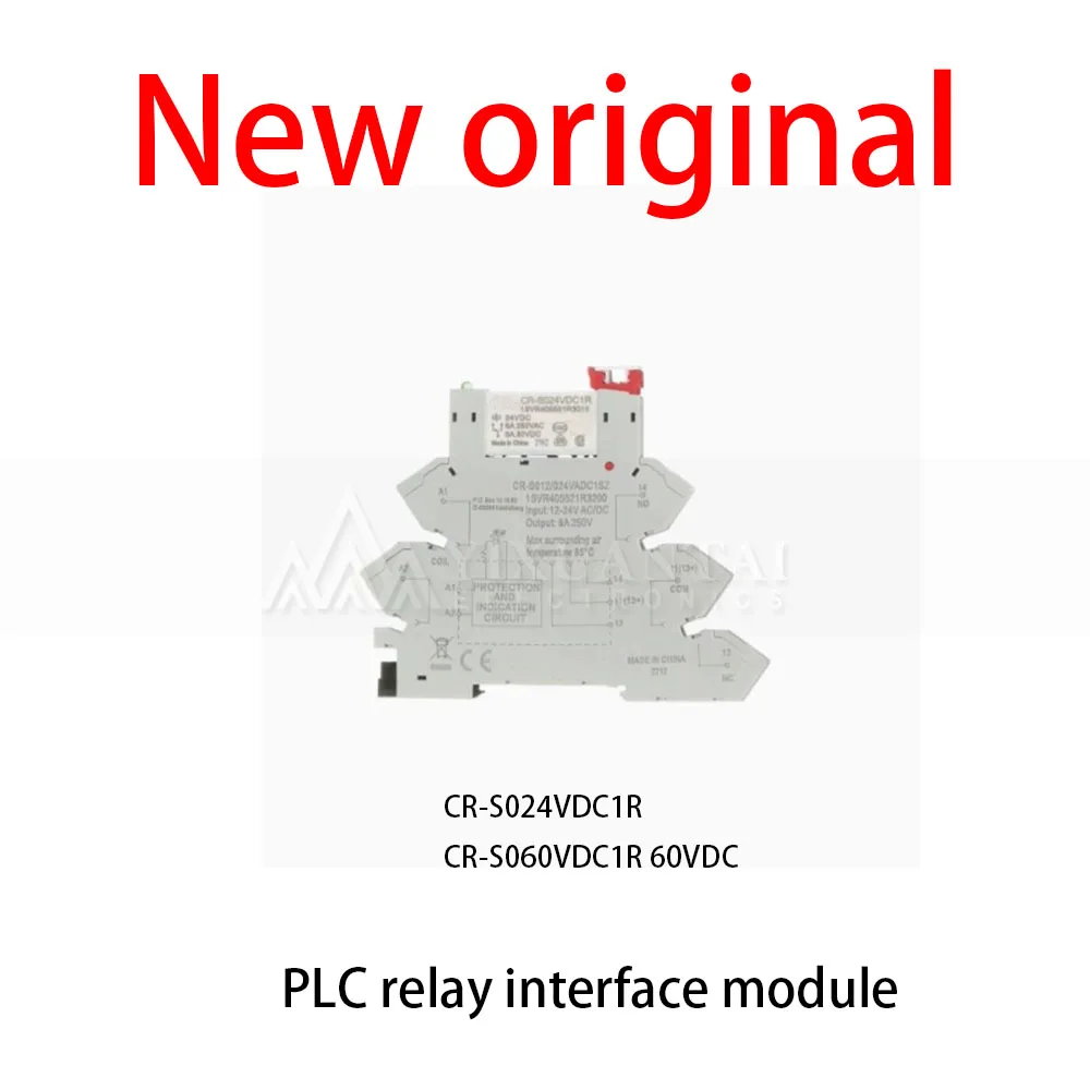 

2Pcs/Lot New original CR-S024VDC1R CR-S060VDC1R 60VDC Base terminal type thin relay