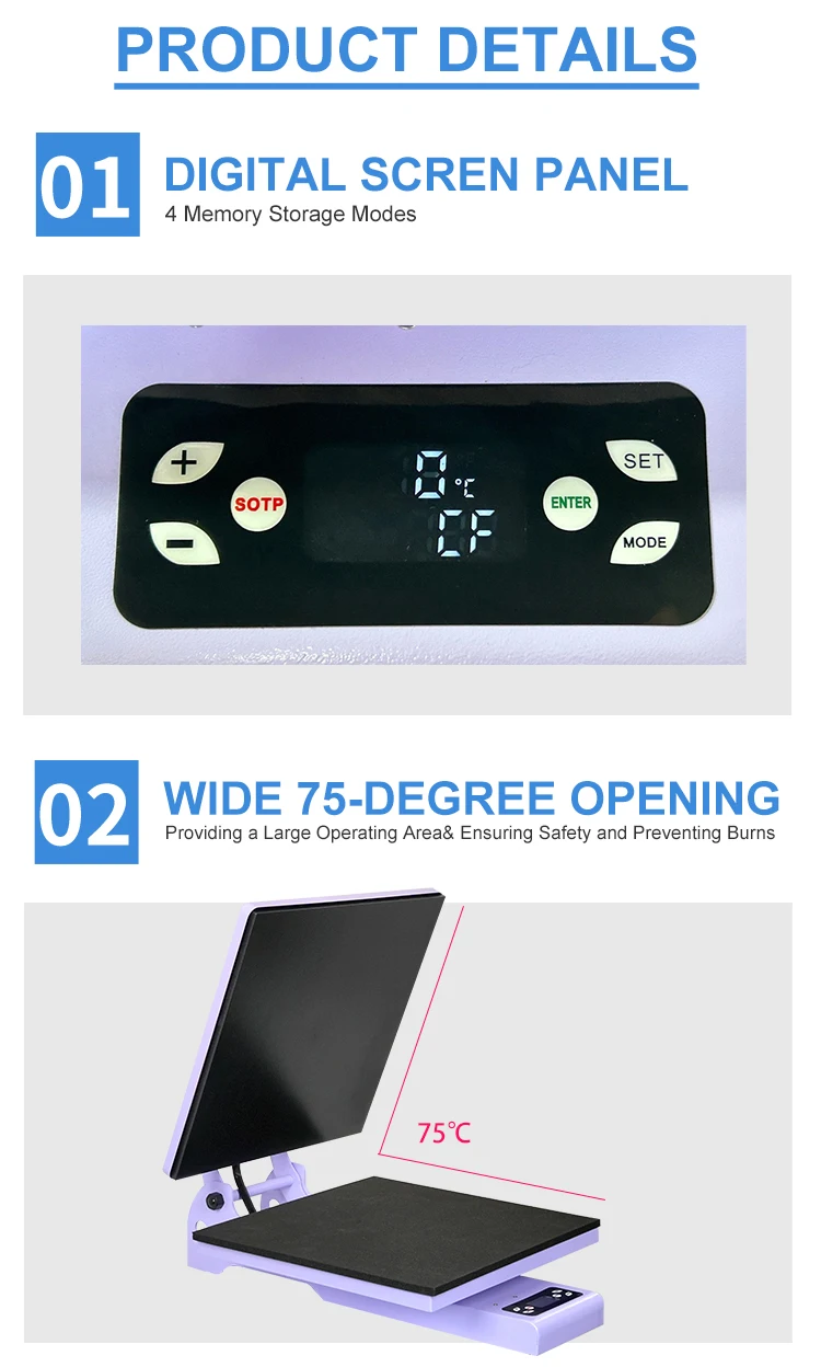 Colorking Melhor Sublimação Automática 16x20 Polegadas Impressora Camiseta Meia Máquina de Imprensa de Calor