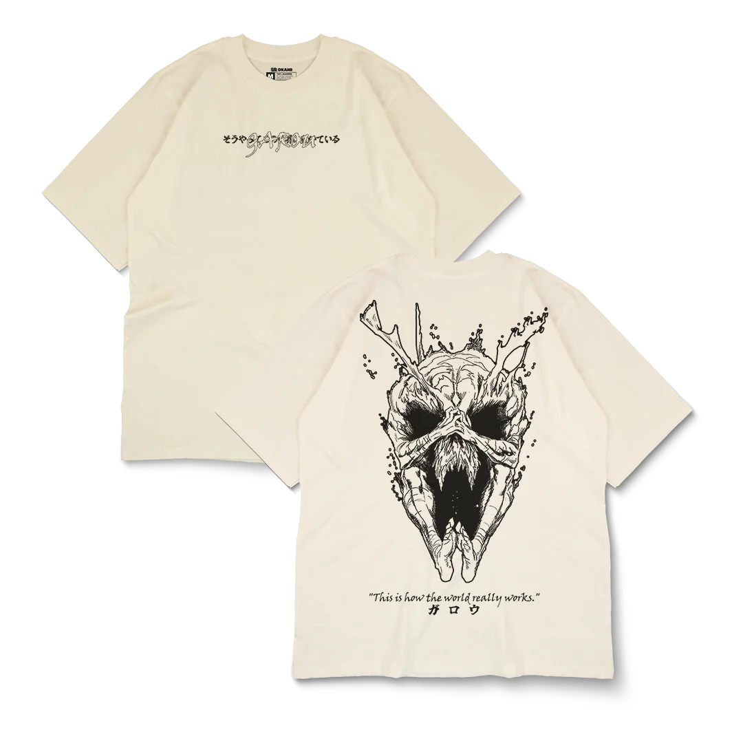 One Punch Man T-shirt Garou Hero Hunter surdimensionné Y2k femmes hommes manches courtes Streetwear coton lourd ample femme mâle vêtements