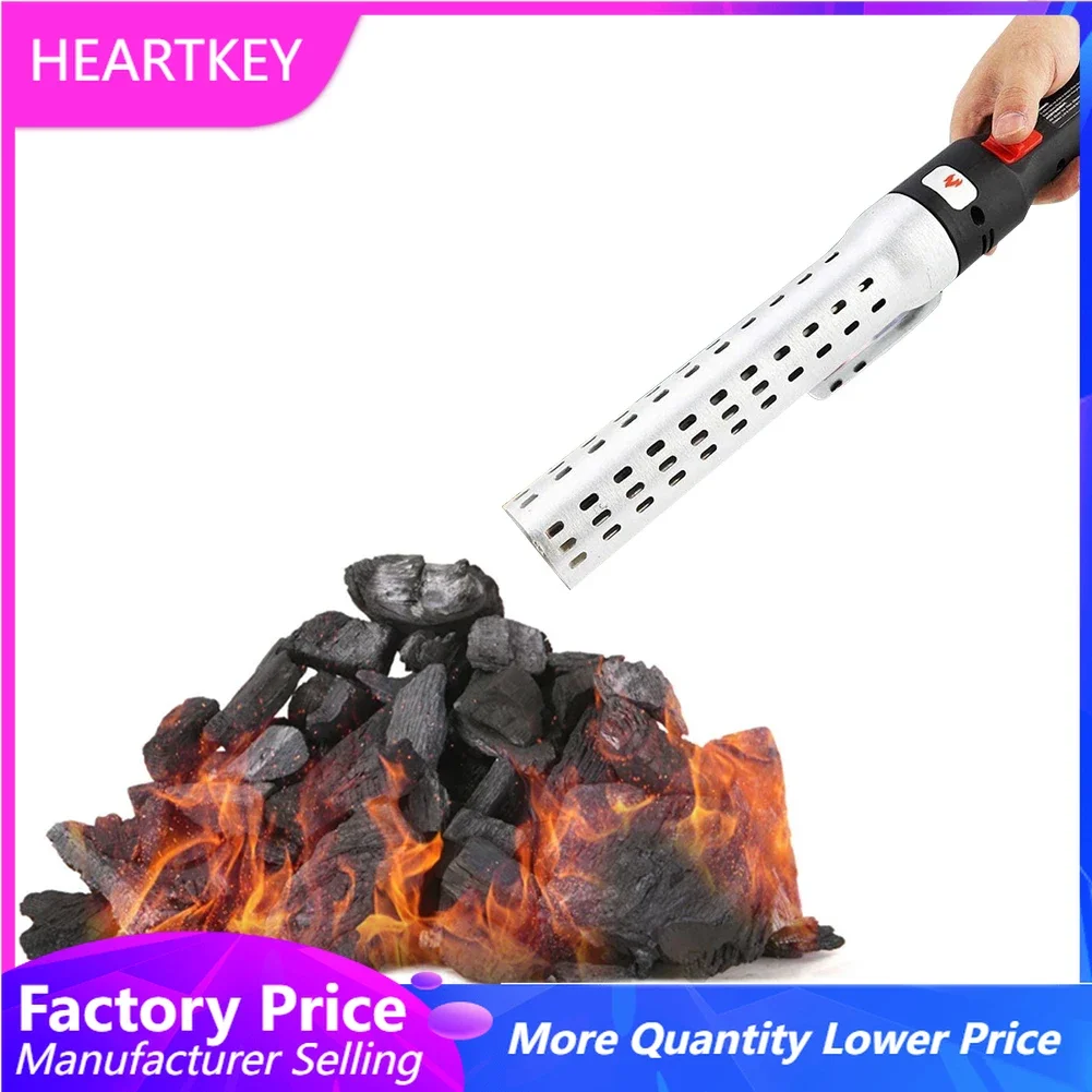 Charcoal Starter Fireguard Looftlighter Igniter Windproof Bbq Lighter Tool Durable Electric Charcoal Chimney Starter