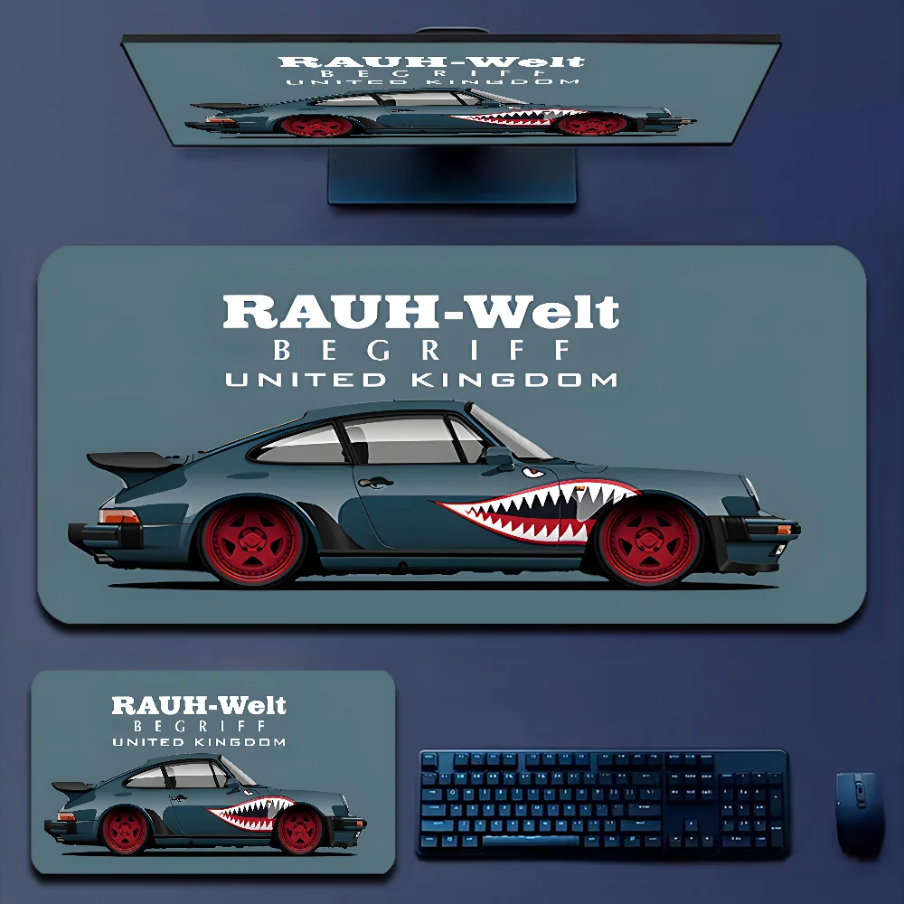 Japoński samochód sportowy jdm RWB 911 964 933 Podkładka pod mysz Boy Podkładka pod mysz z naturalnej gumy Rozmiar podkładki na biurko do gier World of tanks C