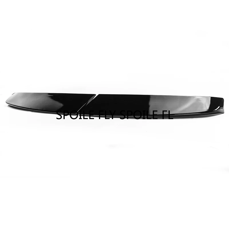 2012-2022 For Ford Transit Custom Mk8 Double Door Rear Trunk Spoiler Lid Wing Cover High Quality ABS Gloss Black Carbon Look